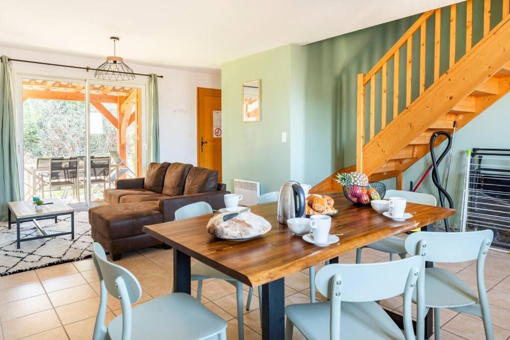 Le N5 Des Hauts De Sarlat Apt Duplex Clim, Piscine, Parking Esterno foto